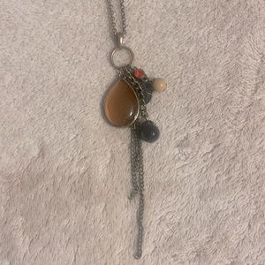 A.E. Charm Necklace • Adjustable chain from 29-33 inches